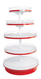 قفسه گرد طرح کیک