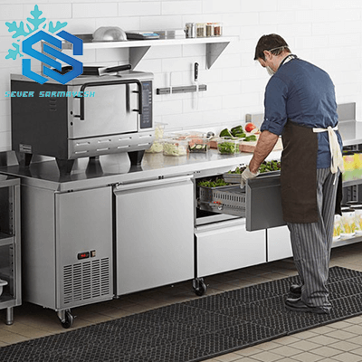 میز کار یخچال دار